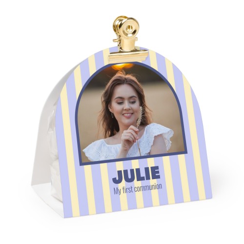 Candy bag with rounded photo-wrapping and gold clip - 12 pcs Candy bag with rounded photo-wrapping and gold clip - 12 pcs
