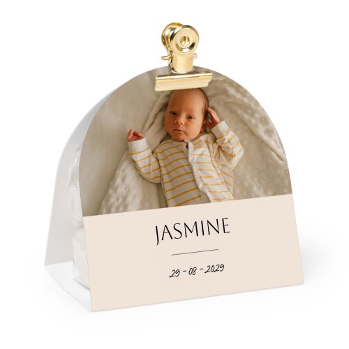 Ballotins à bonbons arrondis, clip doré (lot de 24) Ballotins à bonbons arrondis, clip doré (lot de 24)