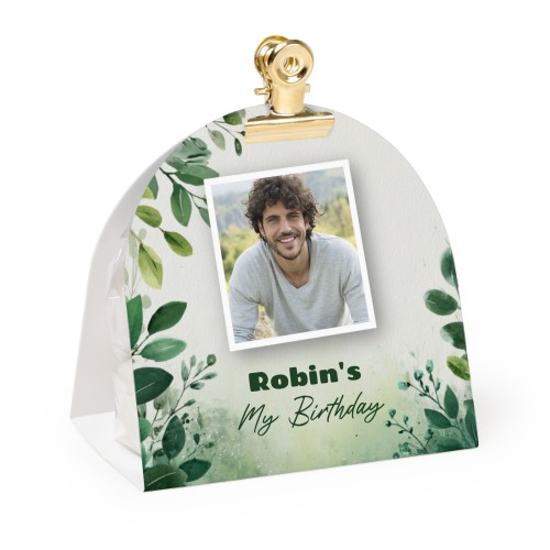 Candy bag with rounded photo-wrapping and gold clip - 24 pcs Candy bag with rounded photo-wrapping and gold clip - 24 pcs