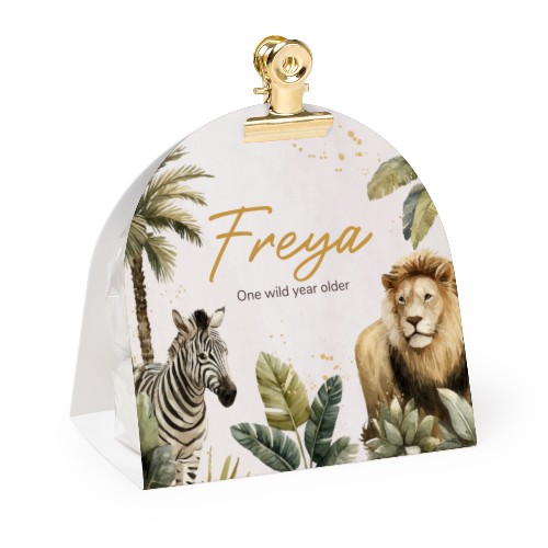 Golden Jungle Party - Text Only