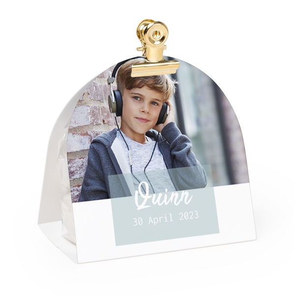 Süssigkeiten Verpackung Abgerundet mit und goldenen Clips - 24 Stk. Süssigkeiten Verpackung Abgerundet mit und goldenen Clips - 24 Stk.