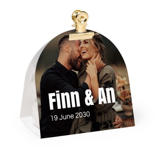 Süssigkeiten Verpackung Abgerundet mit und goldenen Clips - 24 Stk.