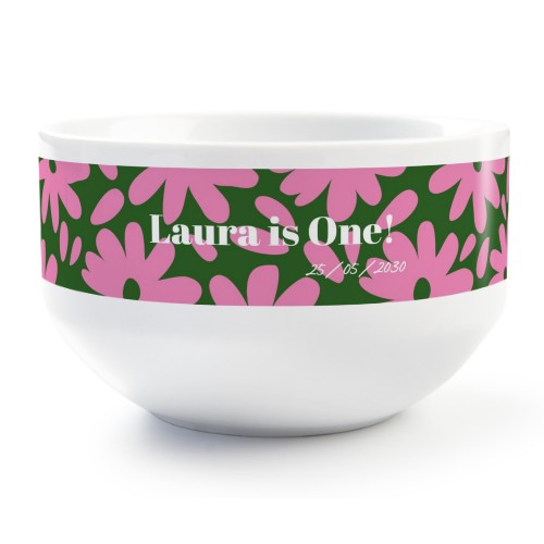 Happy Flower Pattern - Text Only Happy Flower Pattern - Text Only