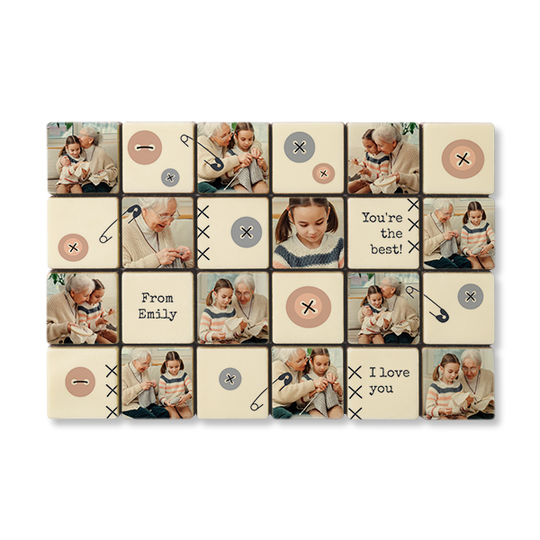Chocolat rectangle 24 pièces
