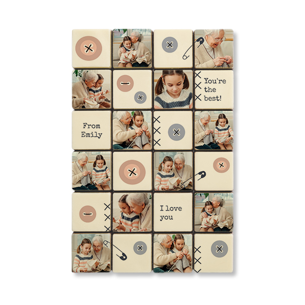 Chocolade Rechthoekig 24 stukjes Chocolade Rechthoekig 24 stukjes