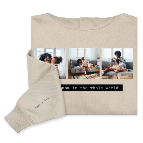 Hoodie Unisex Sand Print front and sleeve Hoodie Unisex Sand Print front and sleeve