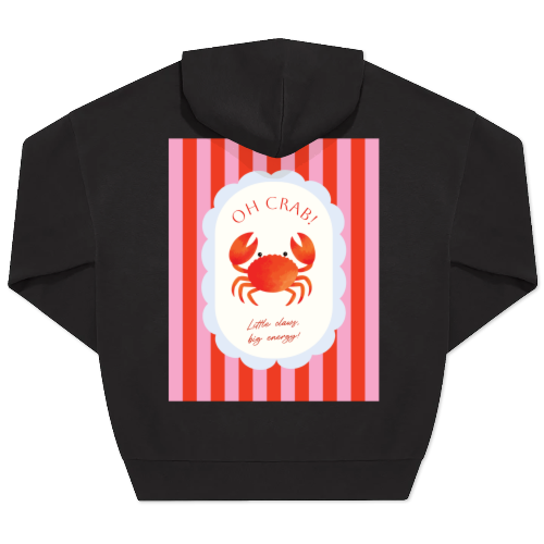 Cheeky Crab Stripes - Text only