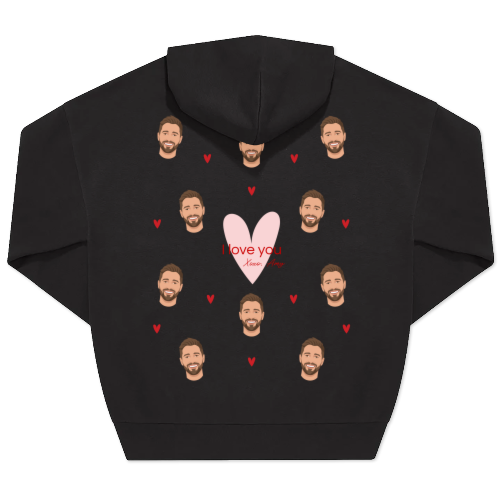 Red Hearts Avatar Pattern
