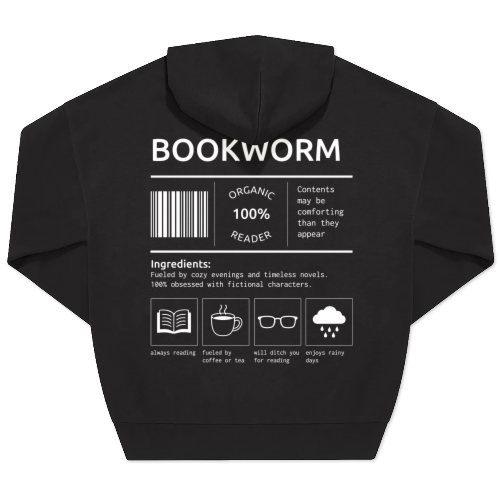 Book Worm Label - Text Only Book Worm Label - Text Only