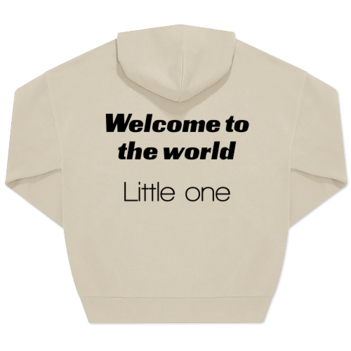 Hoodie Unisex Sand Tryck baksida Hoodie Unisex Sand Tryck baksida