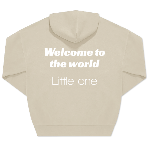 Hoodie Unisex Sand Tryck baksida Hoodie Unisex Sand Tryck baksida