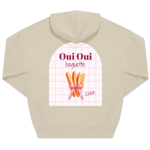 Hoodie Unisex Sand Print back Hoodie Unisex Sand Print back