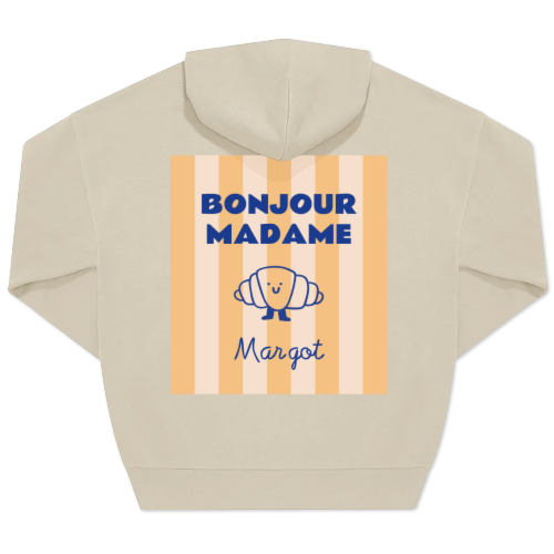 Hoodie Unisex Sand Print back Hoodie Unisex Sand Print back