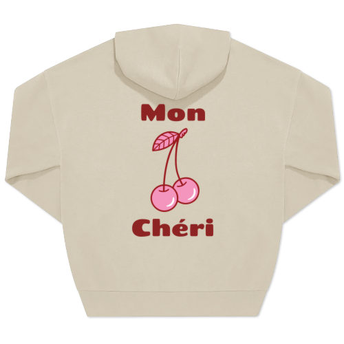 Hoodie Unisex Sand Print back Hoodie Unisex Sand Print back