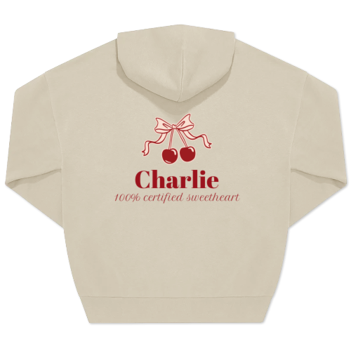 Hoodie Unisex Sand Print back Hoodie Unisex Sand Print back