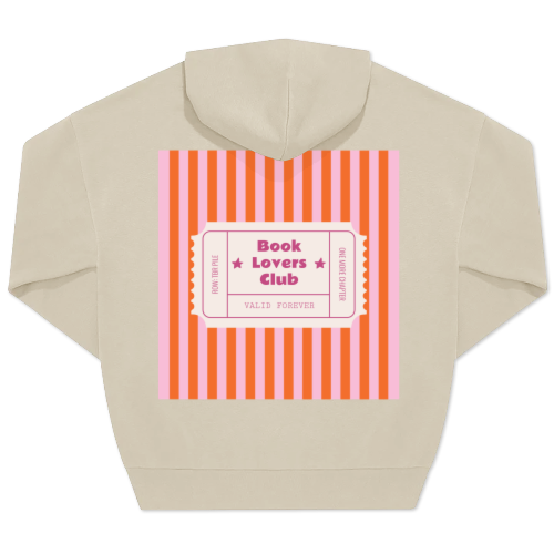 Hoodie Unisex Sand Print back Hoodie Unisex Sand Print back