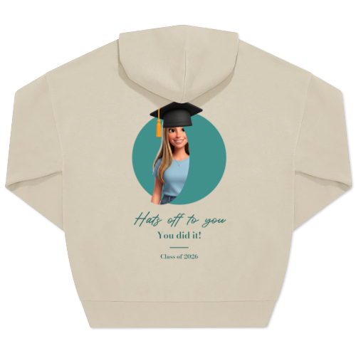 Hoodie Unisex Sand Print back Hoodie Unisex Sand Print back