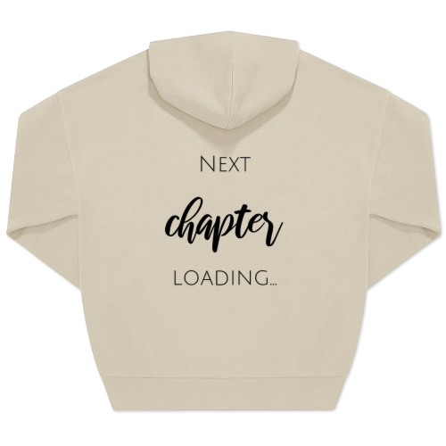 Hoodie Unisex Sand Trykk bagside