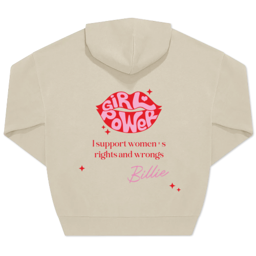 Hoodie Unisex Sand Tryck baksida Hoodie Unisex Sand Tryck baksida