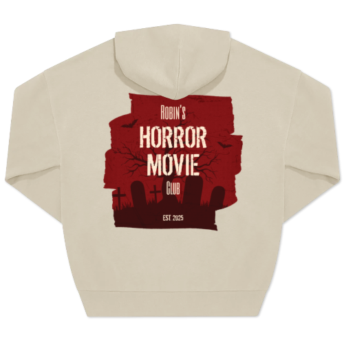Hoodie Unisex Sand Trykk bagside