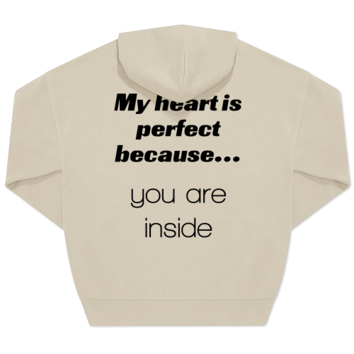 Hoodie Unisex Sand Print back Hoodie Unisex Sand Print back