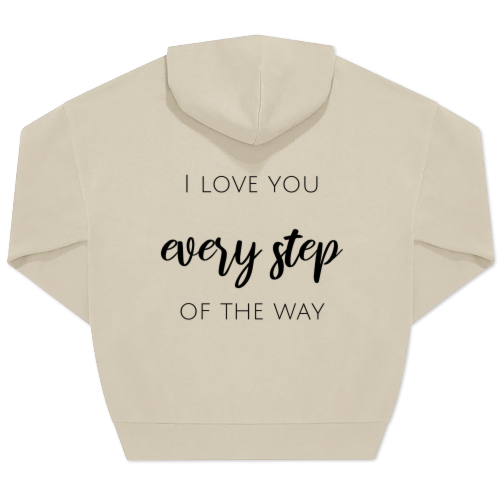 Hoodie Unisex Sand Print back Hoodie Unisex Sand Print back