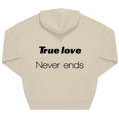 Hoodie Unisex Sand Tryck baksida Hoodie Unisex Sand Tryck baksida
