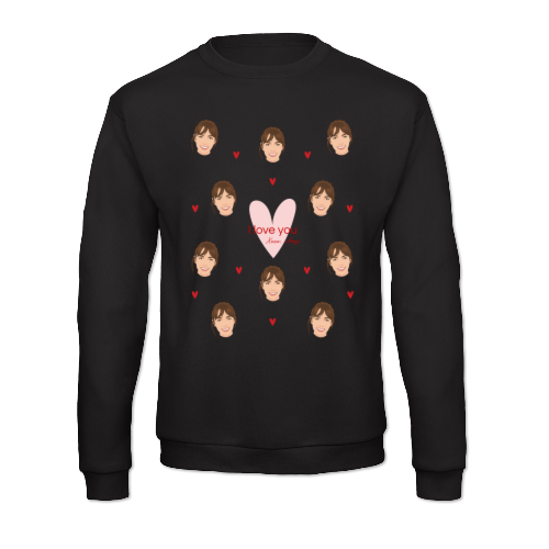 Sweat-shirt Unisexe Noir