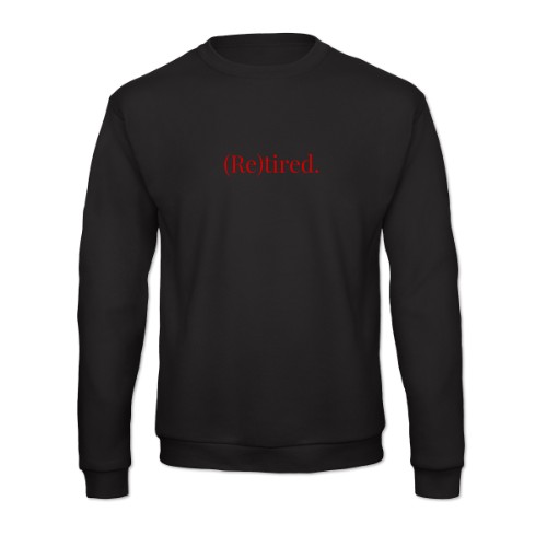 Sweat-shirt Unisexe Noir Sweat-shirt Unisexe Noir