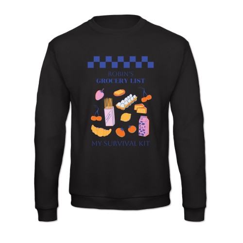 Sweater Unisex Black Sweater Unisex Black