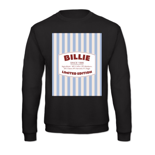 Retro Namelabel Stripes - Text only
