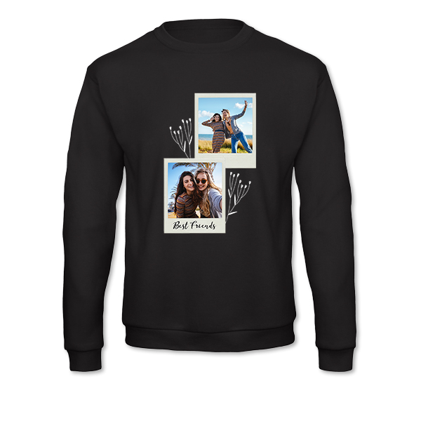Trøje Unisex Sort Trøje Unisex Sort