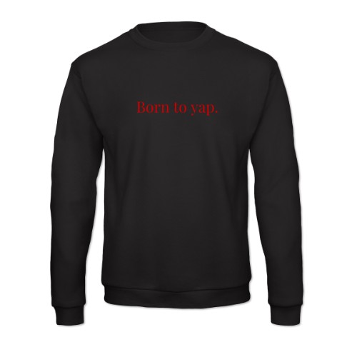 Pusero Unisex Musta