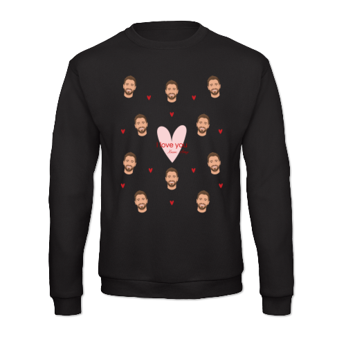 Sweat-shirt Unisexe Noir