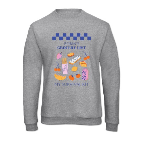 Sweater Unisex Speckled Grey Sweater Unisex Speckled Grey