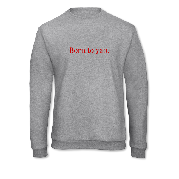 Sweater Unisex Speckled Grey