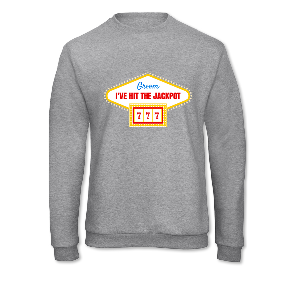 Sweat-shirt Unisexe Gris chiné Sweat-shirt Unisexe Gris chiné