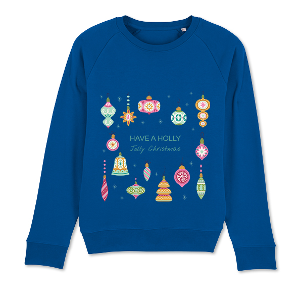 Sweater Unisex Cobalt Blue