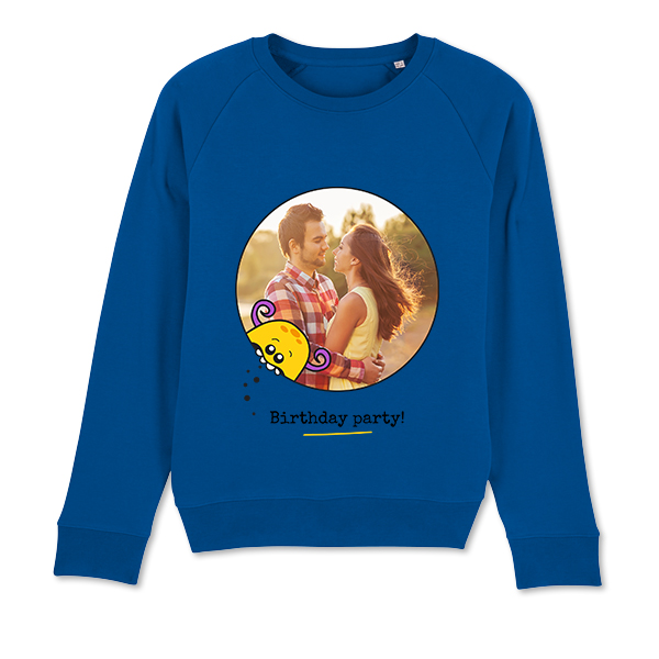 Sweater Unisex Cobalt Blue