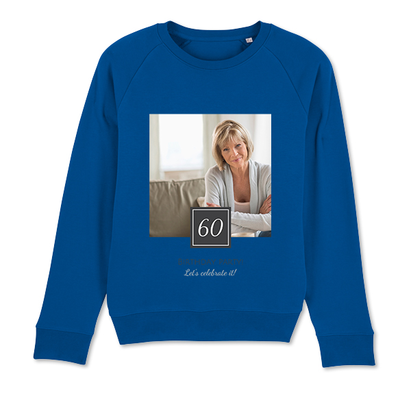 Sweater Unisex Cobalt Blue