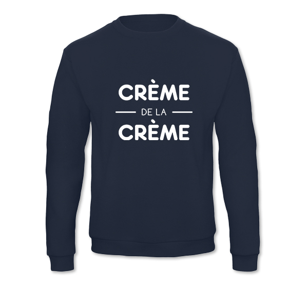 Sweat-shirt Unisex Bleu marine Sweat-shirt Unisex Bleu marine