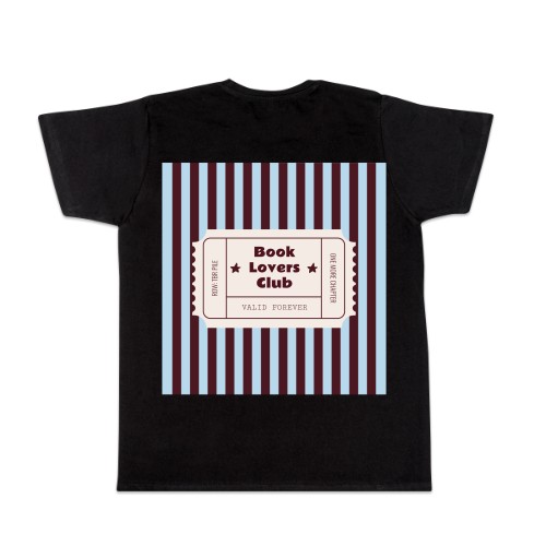 T-shirt noir Arrière T-shirt noir Arrière