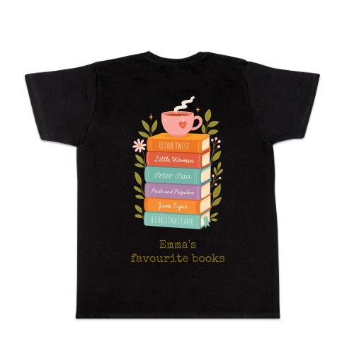 Lovely Book Stack - Text Only