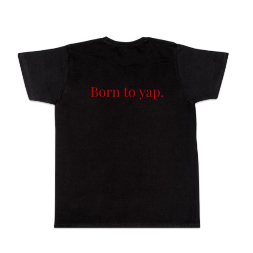T-shirt svart Baksida