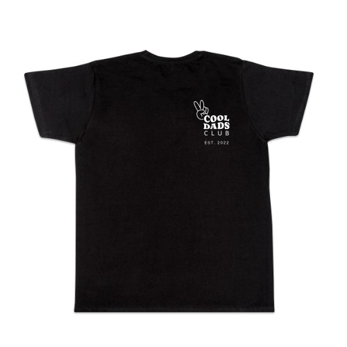 T-shirt noir Arrière