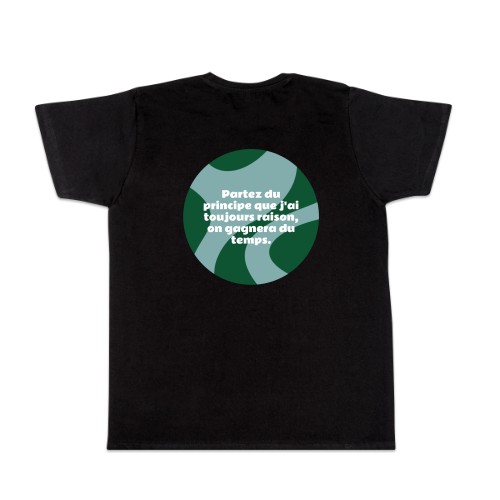 T-shirt noir ArriĂšre T-shirt noir ArriĂšre