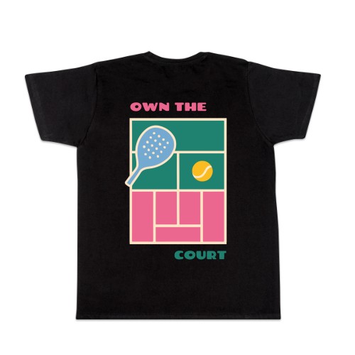 T-shirt Men Black Back T-shirt Men Black Back