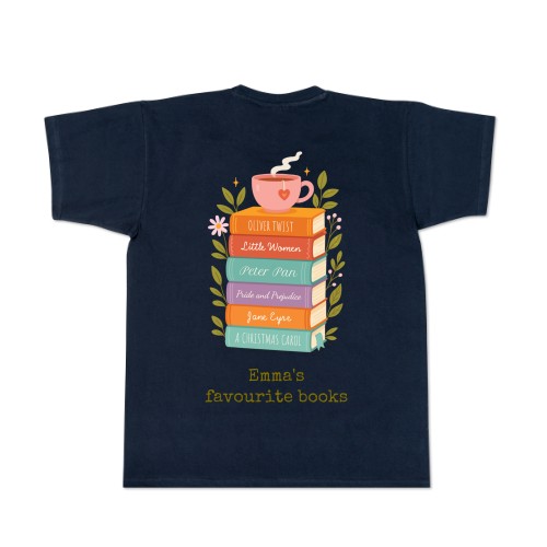 Lovely Book Stack - Text Only