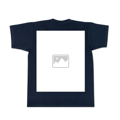 T-shirt Men Dark Blue Back T-shirt Men Dark Blue Back