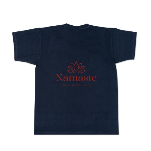 T-shirt Men Dark Blue Back T-shirt Men Dark Blue Back
